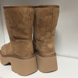 UGG Women's Brown Heeled Boots NEW 1158310